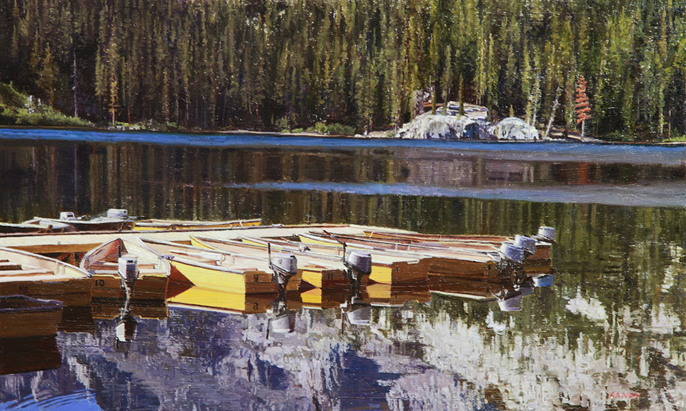 Boats On Mammoth Lake