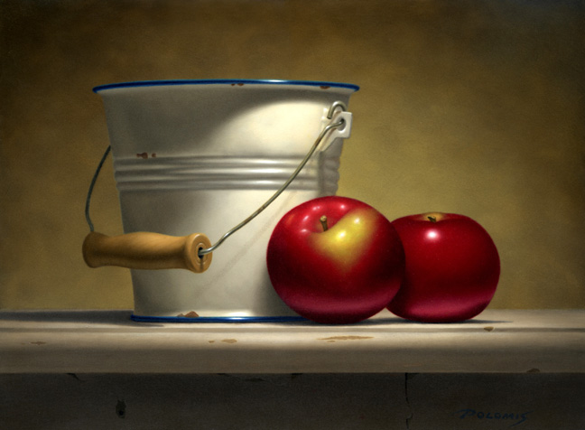 Pail With Apples
