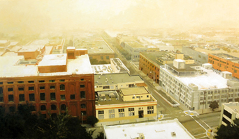 Rooftops Under Fog, San Francisco